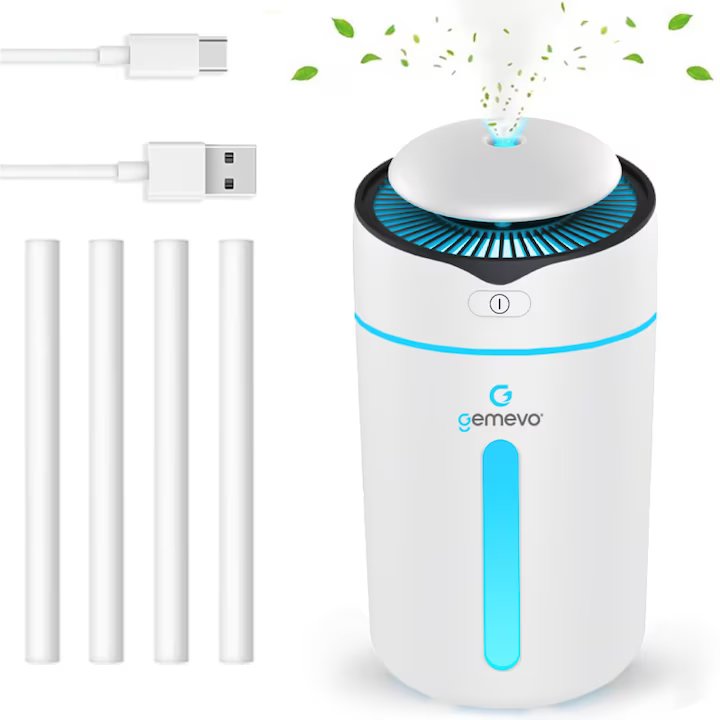 Umidificator de aer Ultrasonic Gemevo&reg;, cu Difuzor aromaterapie